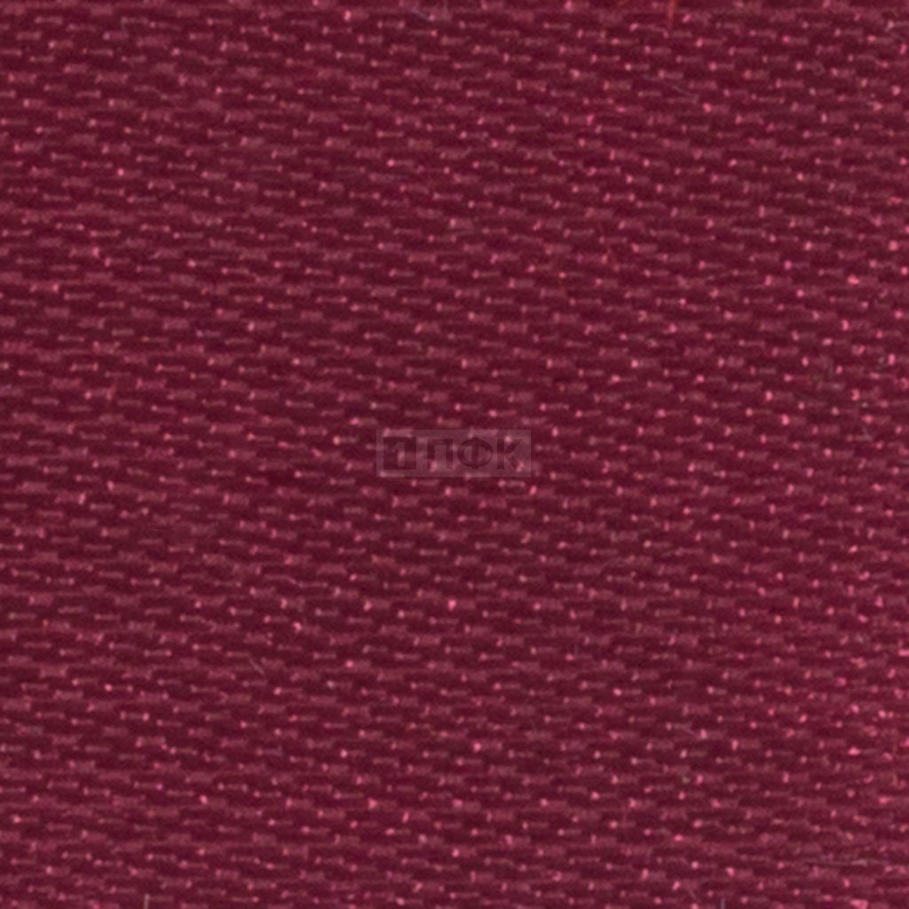 Ткань Атлас-сатин 67гр/м2 шир 150см цв бордовый 3 (рул 100м)