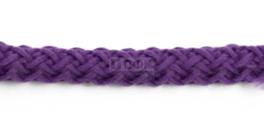 Шнур для одежды 7мм (Арт.34) цв фиолетовый №47 (уп 200м/1000м)