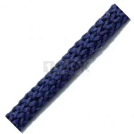 Шнур для одежды 10мм 100% Х/Б цв синий тем (уп 100м/1000м)