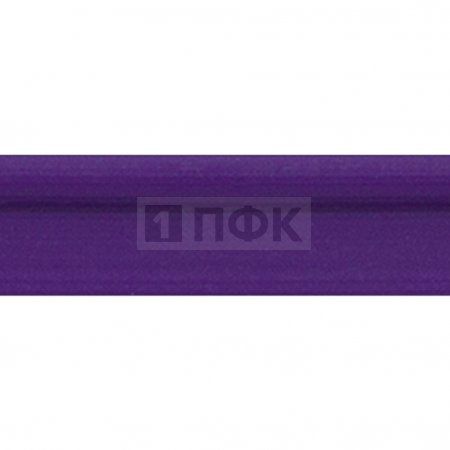 Пластиковый кант Кедер раздвоенный первичное сырье 4мм/7мм цв фиолетовый (уп 250м/1000м)