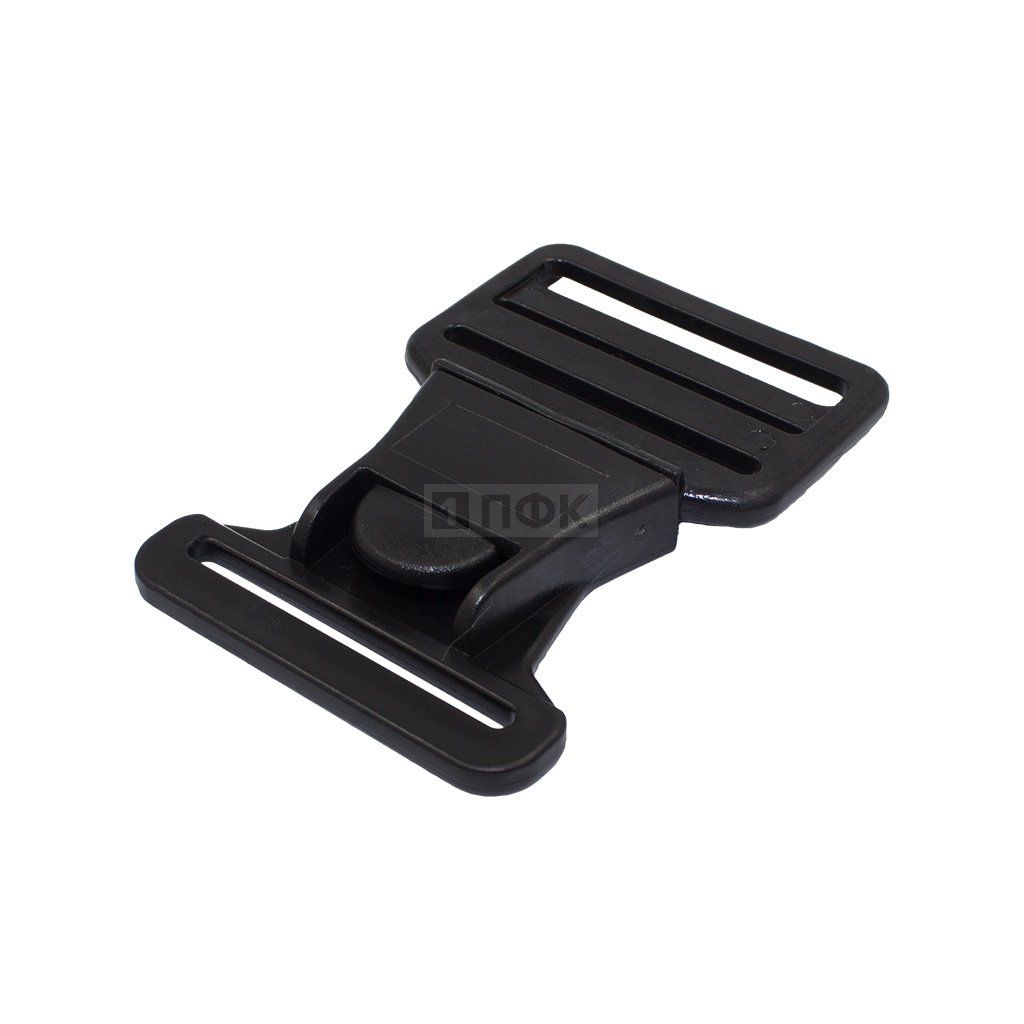 Фастекс Ф-40/5 (защелка-трезубец) ПП 40мм цв черный (уп 1000шт) — ПФКР Фастекс Ф-40/5 (защелка-трезубец) ПП 40мм цв черный (уп 1000шт)