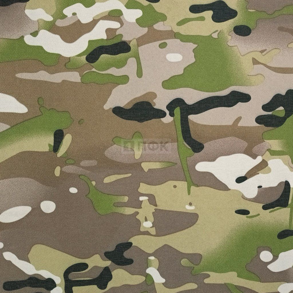 Ткань Oxford 210D PU1000 95гр/м2 шир 150см цв multicam (рул 100м)