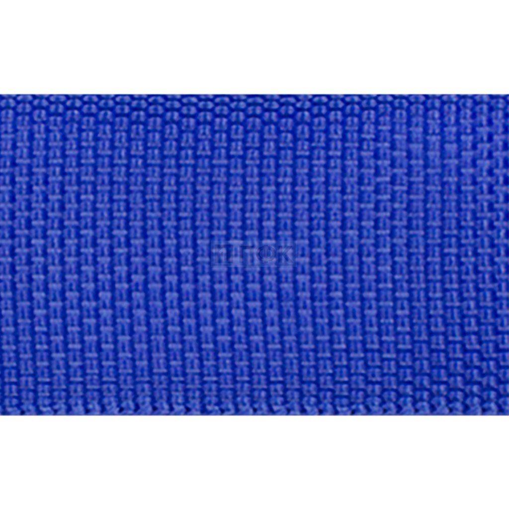 Стропа окантовочная 30мм 7,54 гр/м цв синий (рул 100м/уп 1000м) РБ