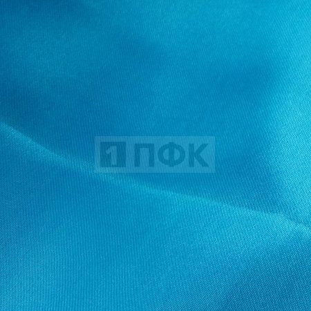 Ткань Атлас-сатин 67гр/м2 шир 150см цв голубой ярк 10 (рул 100м)