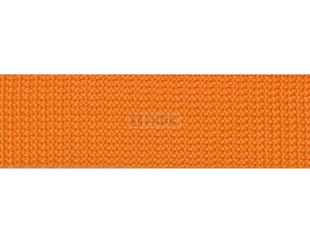 Стропа текстильная (лента ременная) 25мм 13 гр/м цв 37 оранжевый (рул 91,44м/уп 2500м)