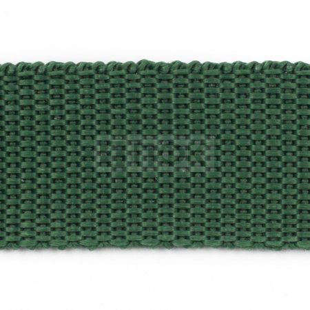 Стропа текстильная (лента ременная) 30мм 17,5 гр/м цв 300 зеленый (рул 50м/уп 3000м)