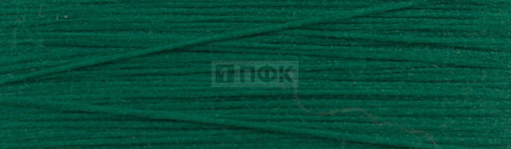 Лента репсовая (тесьма вешалочная) 10мм цв зеленый тем (уп 200м/1000м)