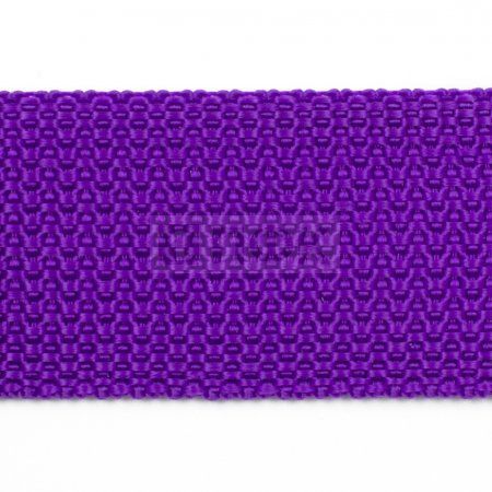 Стропа текстильная (лента ременная) 25мм 17,5 гр/м цв 700 фиолетовый (рул 50м/уп 3000м)