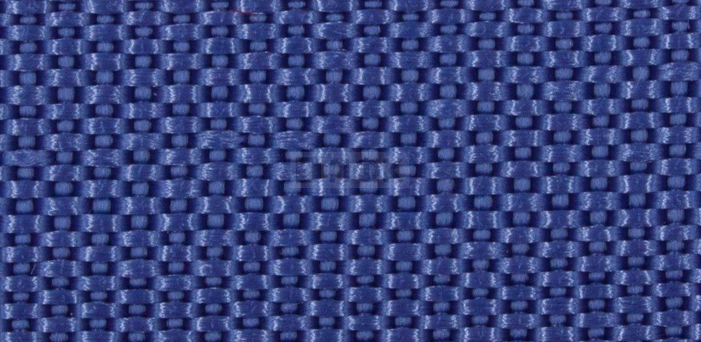 Стропа текстильная (лента ременная) 15мм 6 гр/м цв 410 синий (рул 50м/уп 3000м)