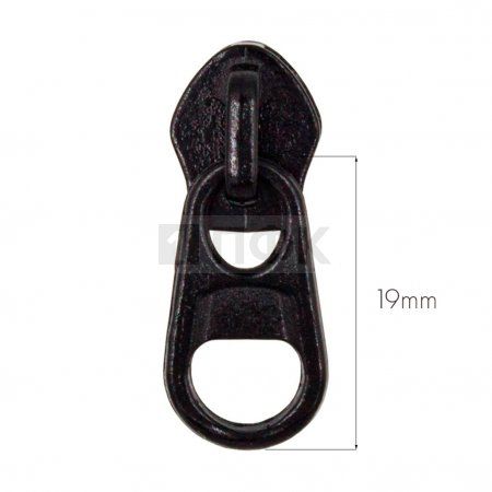 Бегунок для спиральной (витой) молнии тип 5 галант цв 322 черный (уп 1000шт/10000шт) арт.NR KKY Бегунок для спиральной (витой) молнии тип 5 галант цв 322 черный (уп 1000шт/10000шт) арт.NR KKY