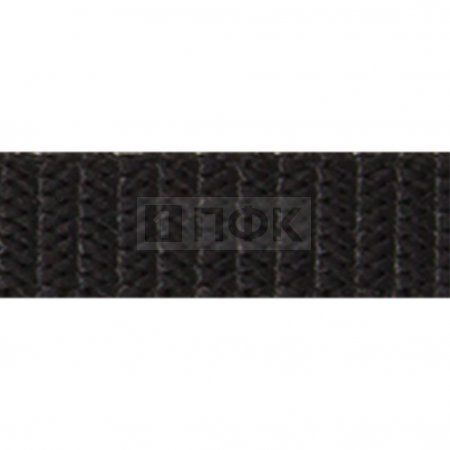 Стропа текстильная (лента ременная) 10мм 6гр/м цв черный (рул 1000м/уп 2000м)