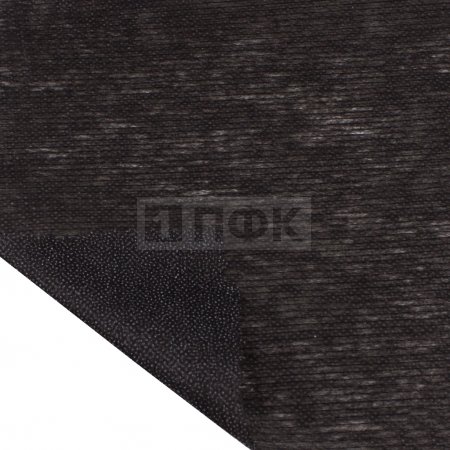 Флизелин нитепрошивной точечный Арт.NT-040 40гр/м2 шир 90см цв черный (рул 100м)