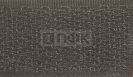 Лента контактная пришивная (липучка/велькро) 25мм цв 081 серый тем (рул 25м/кор 500м)