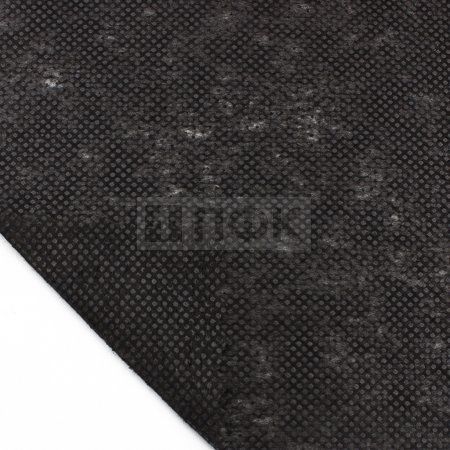 Флизелин точечный Арт.TS-040 клей полиэстер 40гр/м2 шир 90см цв черный (рул 100м)