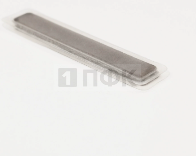 Магнитный крепеж для одежды ПРЯМОУГОЛЬНИК 70*11*1,8мм (100 пар)