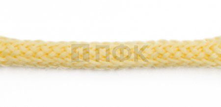 Шнур для одежды 4 мм б/н (Арт.35) цв желтый №26 (уп 200м/1000м)