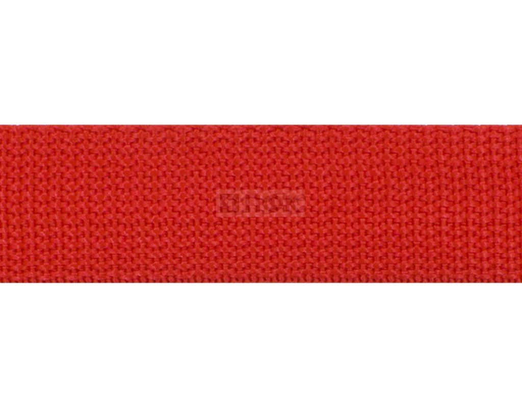 Стропа текстильная (лента ременная) 25мм 13 гр/м цв 36 красный (рул 91,44м/уп 2500м)