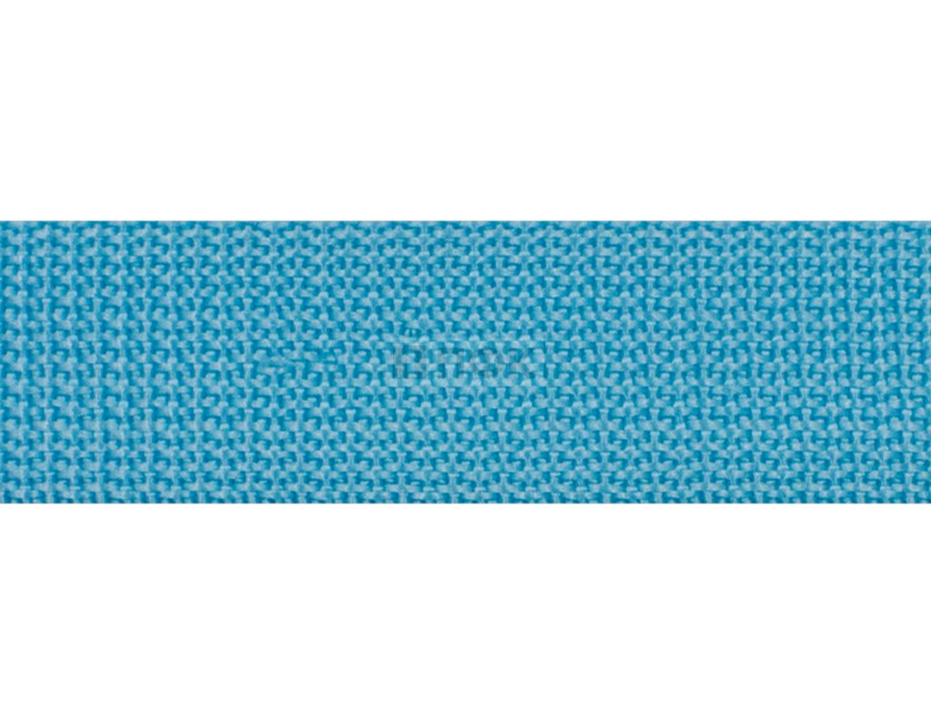 Стропа текстильная (лента ременная) 25мм 13 гр/м цв 57 бирюза (рул 91,44м/уп 2500м)