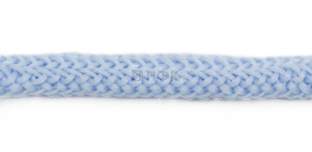 Шнур для одежды 5мм б/н (Арт.50) цв голубой №04 (уп 200м/1000м)