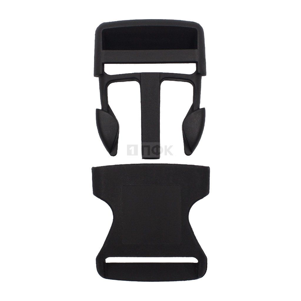 Фастекс Ф-40/4 (защелка-трезубец) ПП 40мм цв черный (уп 1000шт) — ПФКР Фастекс Ф-40/4 (защелка-трезубец) ПП 40мм цв черный (уп 1000шт)