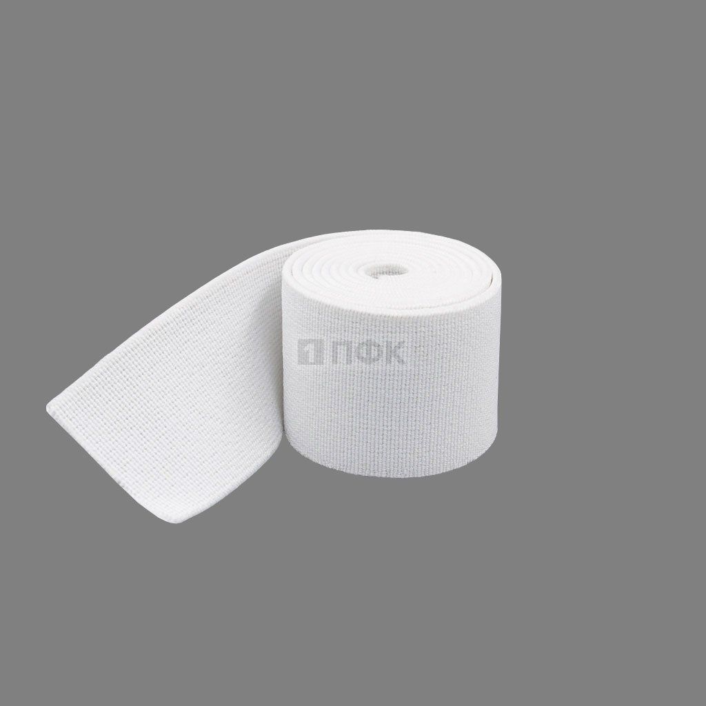 Башмачная резинка 30мм цв  белый (уп 25м/350м) 