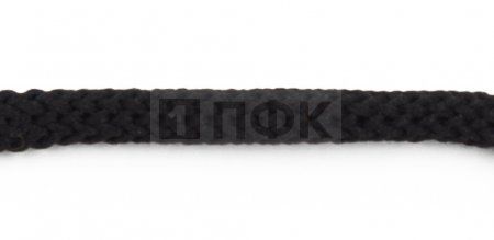 Шнур для одежды 7 мм б/н (Арт.70) цв черный (уп 200м/1000м)