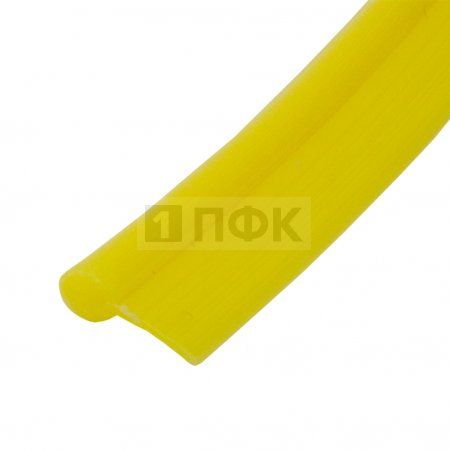 Пластиковый кант Кедер вторичное сырье 3,5мм/6мм цв желтый (уп 250м/1000м)