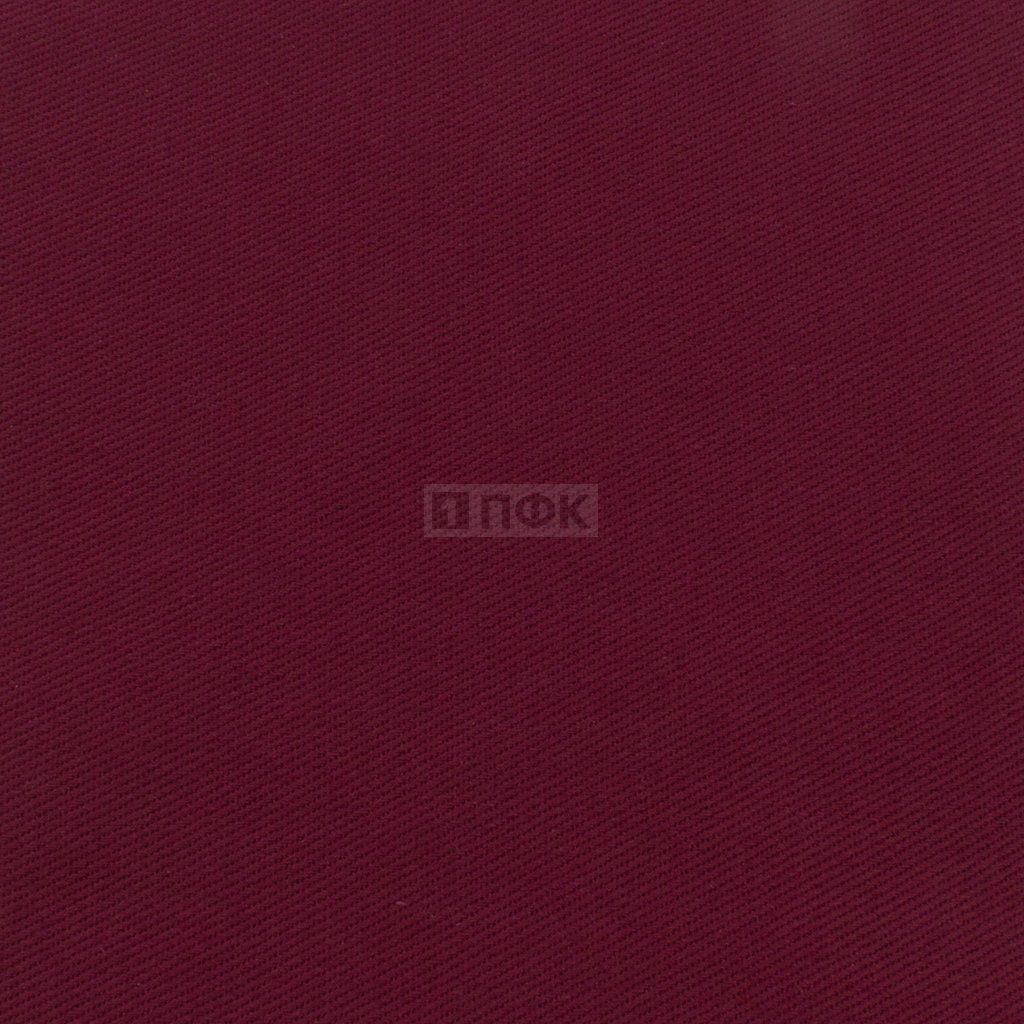 Ткань Твил 240гр/м2 20хб/80пэ шир 150 цв бордо (рул 70м)