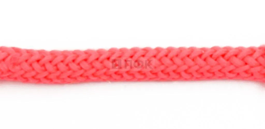 Шнур для одежды 7мм (Арт.34) цв розовый люм №265 (уп 200м/1000м)