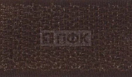 Лента контактная пришивная (липучка/велькро) 50мм цв 065 коричневый (рул 25м/кор 250м)