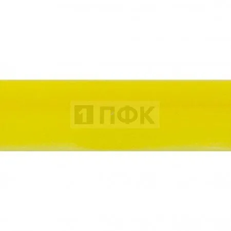 Пластиковый кант Кедер раздвоенный вторичное сырье 3,5мм/6мм цв желтый (уп 250м/1000м)