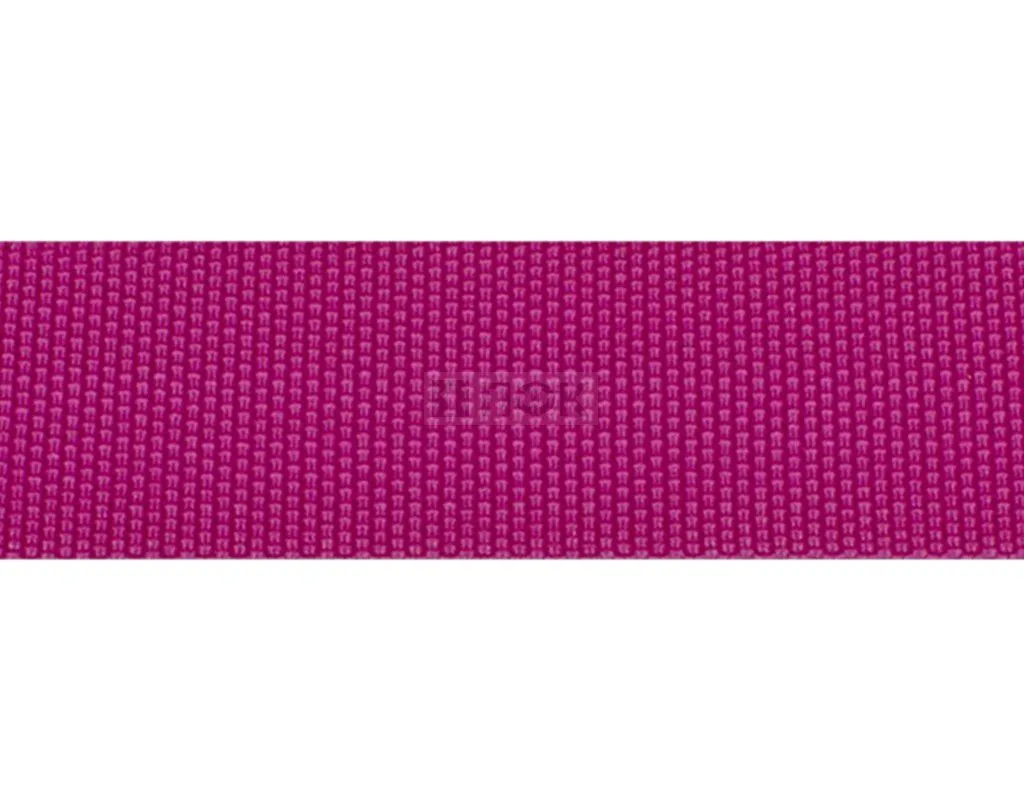 Стропа текстильная (лента ременная) окантовочная 22мм 6,4гр/м цв 12 розовый яр (рул 91,44м/уп 1828м)
