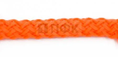 Шнур для одежды 7мм (Арт.34) цв оранжевый люм №258 (уп 200м/1000м)