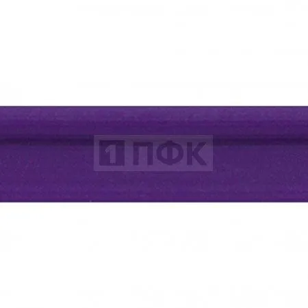 Пластиковый кант Кедер раздвоенный вторичное сырье 3,5мм/6мм цв фиолетовый (уп 250м/1000м)