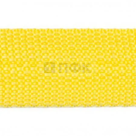 Стропа текстильная (лента ременная) 30мм 12 гр/м цв 105 лимон (рул 50м/уп 3000м)