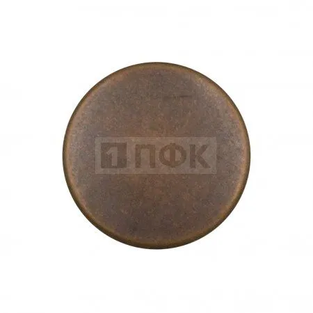 Кнопка рубашечная (закрытая) 7,8мм нерж цв медь (уп 1440шт)