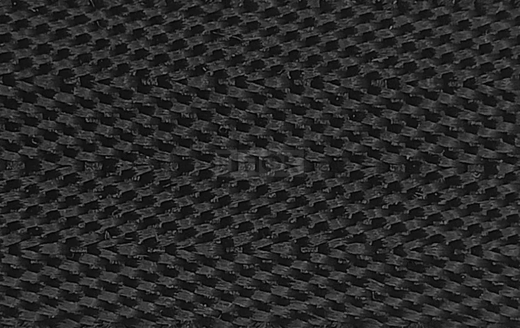 Стропа текстильная (лента ременная) 22мм 10,5 гр/м2 цв 322 черный  (рул 100м/уп 2500м)