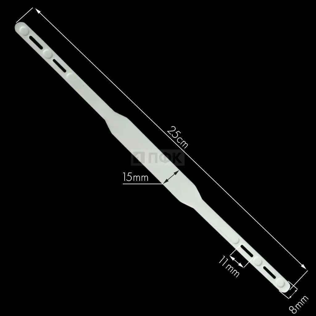 Штрипки цв белый (уп 500шт) Китай