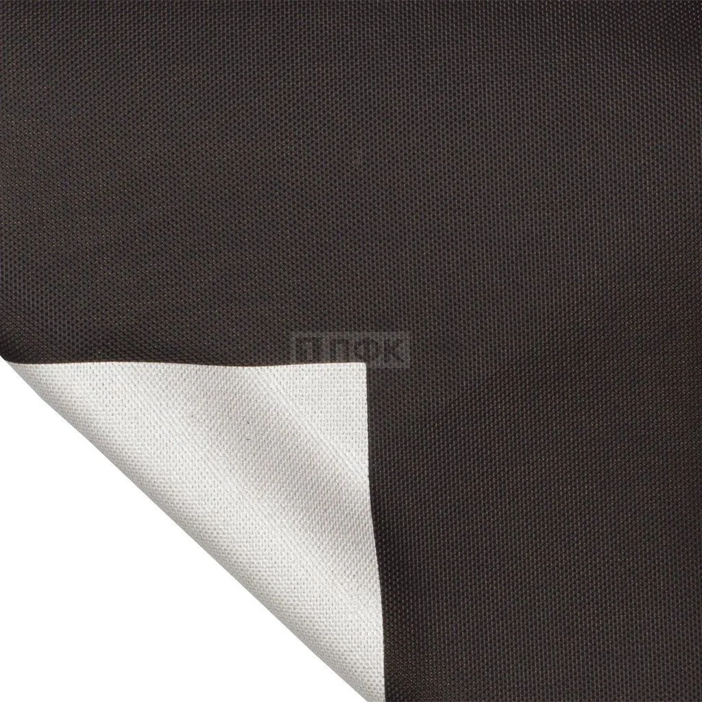 Ткань Oxford 210D PU1000 75гр/м2 шир 150см цв 901 черный (рул 100м) — ПФКР Ткань Oxford 210D PU1000 75гр/м2 шир 150см цв 901 черный (рул 100м)