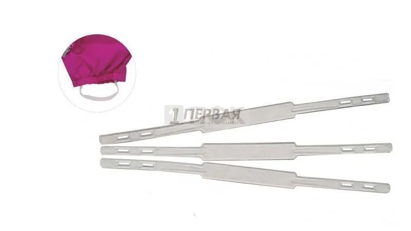 Штрипки цв прозрачный (уп 500шт) Россия