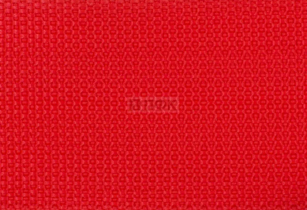 Стропа текстильная (лента ременная) 50мм 26,5 гр/м цв 190 красный (рул 50м/уп 3000м)