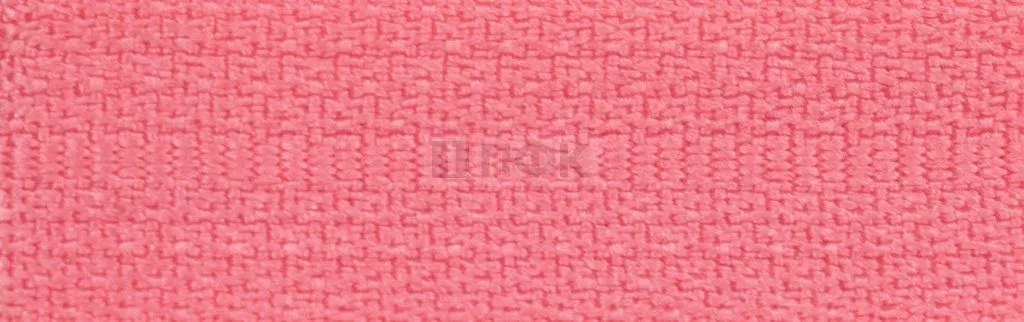 Молния спиральная (витая) тип 5 75см разъем цв коралл (уп 100шт)