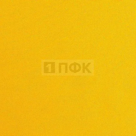Ткань Габардин 100%ПЭ 150 гр/кв.м цв желтый 385 (рул 50м)
