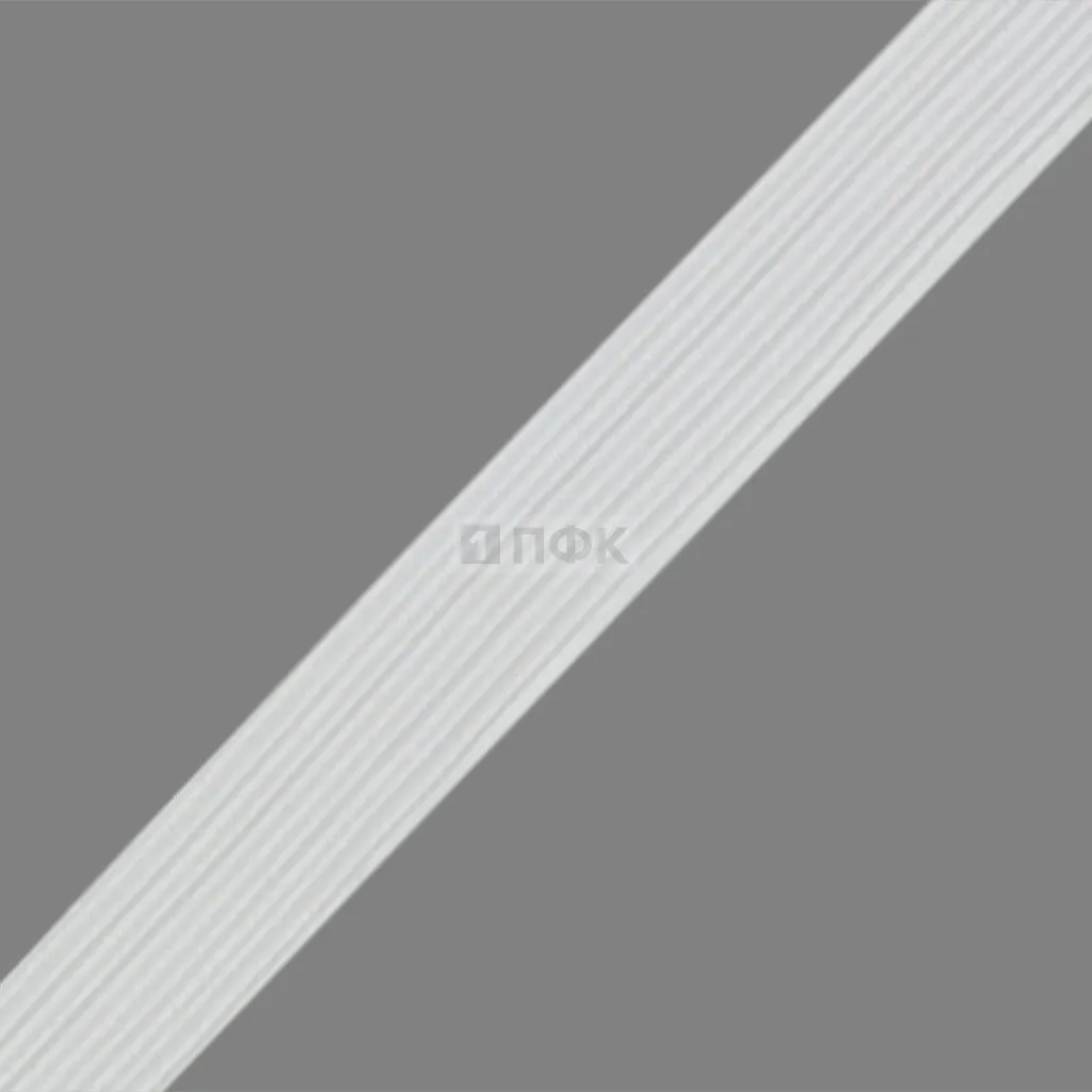 Резинка продежка 12мм*10м цв белый (уп 200м)