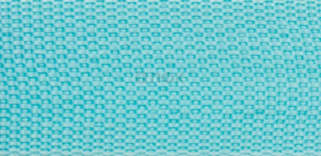 Стропа текстильная (лента ременная) 22мм 11 гр/м цв 425 бирюза (рул 50м/уп 3000м)