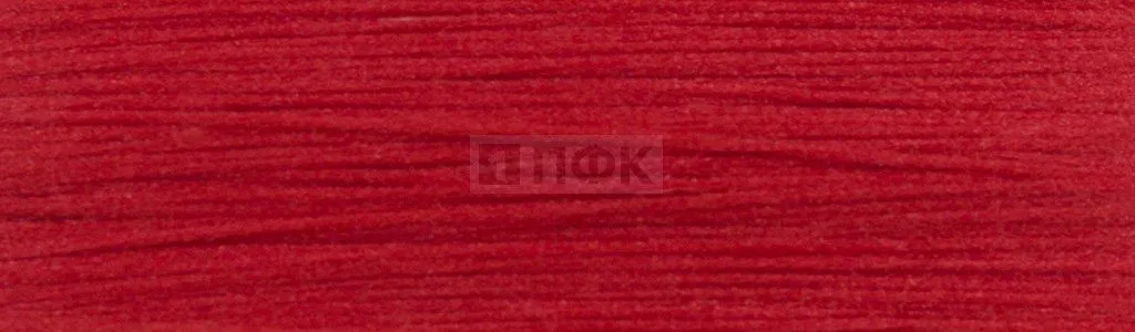 Резинка вязанная 04мм цв красный (уп 100м/5000м) басмы — ПФКР Резинка вязанная 04мм цв красный (уп 100м/5000м) басмы