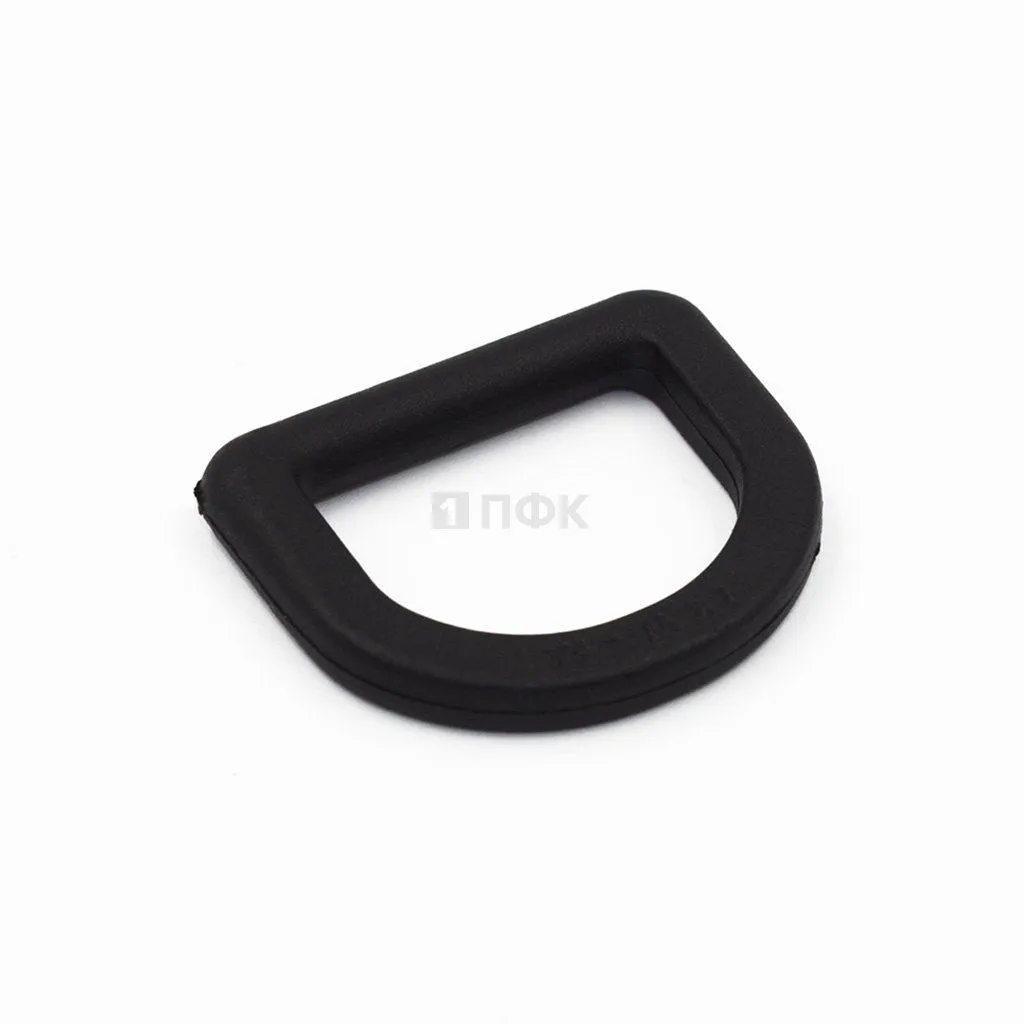 Полукольцо ПК-25 ПА 25мм цв черный (уп 1000шт) — ПФКР Полукольцо ПК-25 ПА 25мм цв черный (уп 1000шт)