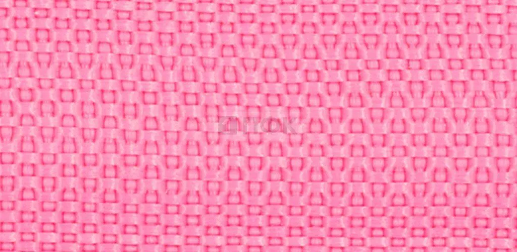 Стропа текстильная (лента ременная) 15мм 8 гр/м цв 800 розовый (рул 50м/уп 3000м)