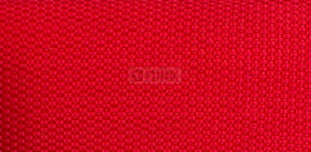 Стропа текстильная (лента ременная) 20мм 14 гр/м цв 200 красный (рул 50м/уп 3000м)