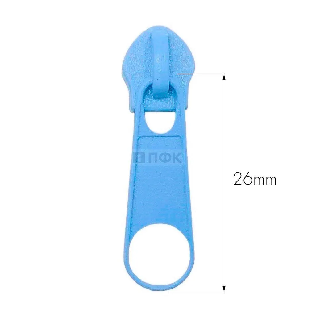 Бегунок для спиральной (витой) молнии тип 5 галант цв 331 (уп 2000шт/10000шт)